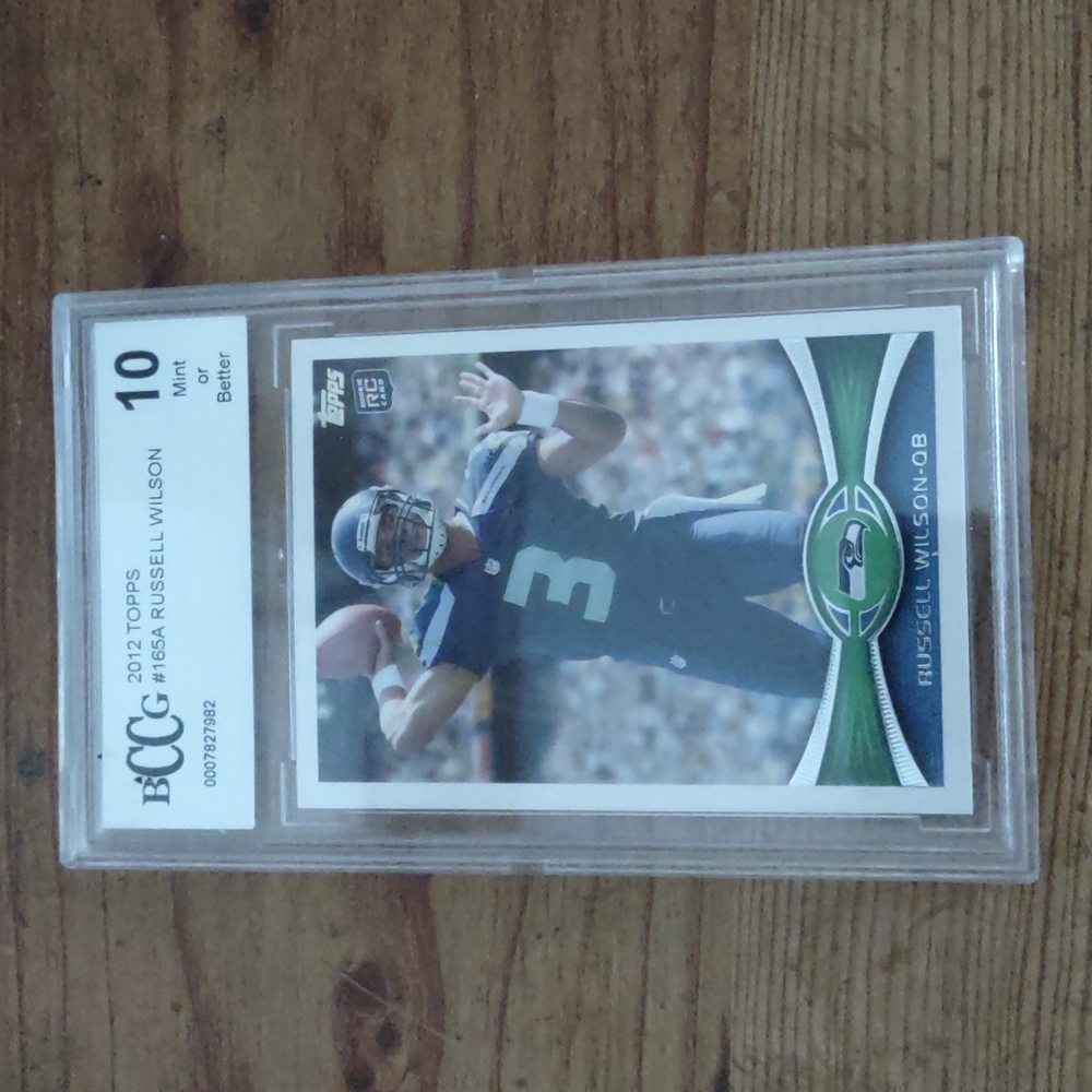 2012 Russell Wilson Topps Trading Card #165A  10